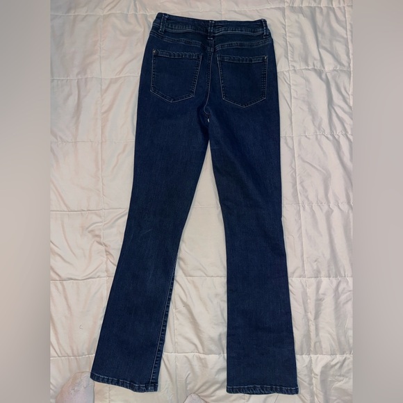 Women's dark wash highrise jeans size 6 regular #1779 - Picture 2 of 6